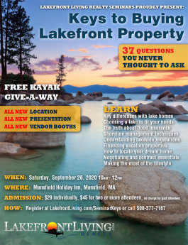 Massachusetts Lake Houses Waterfront Property For Sale