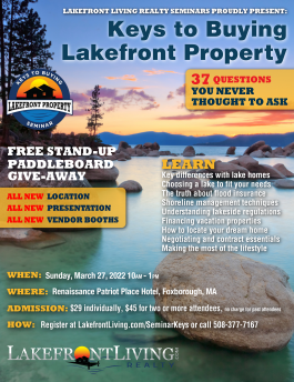 Lakefront seminar flyer
